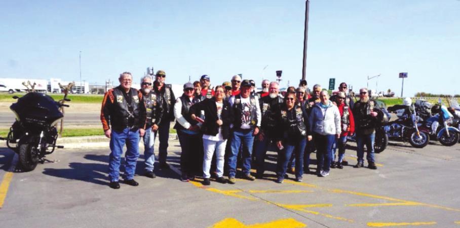 Adams ride trike to Tomball for VFW state meeting | San Marcos Record