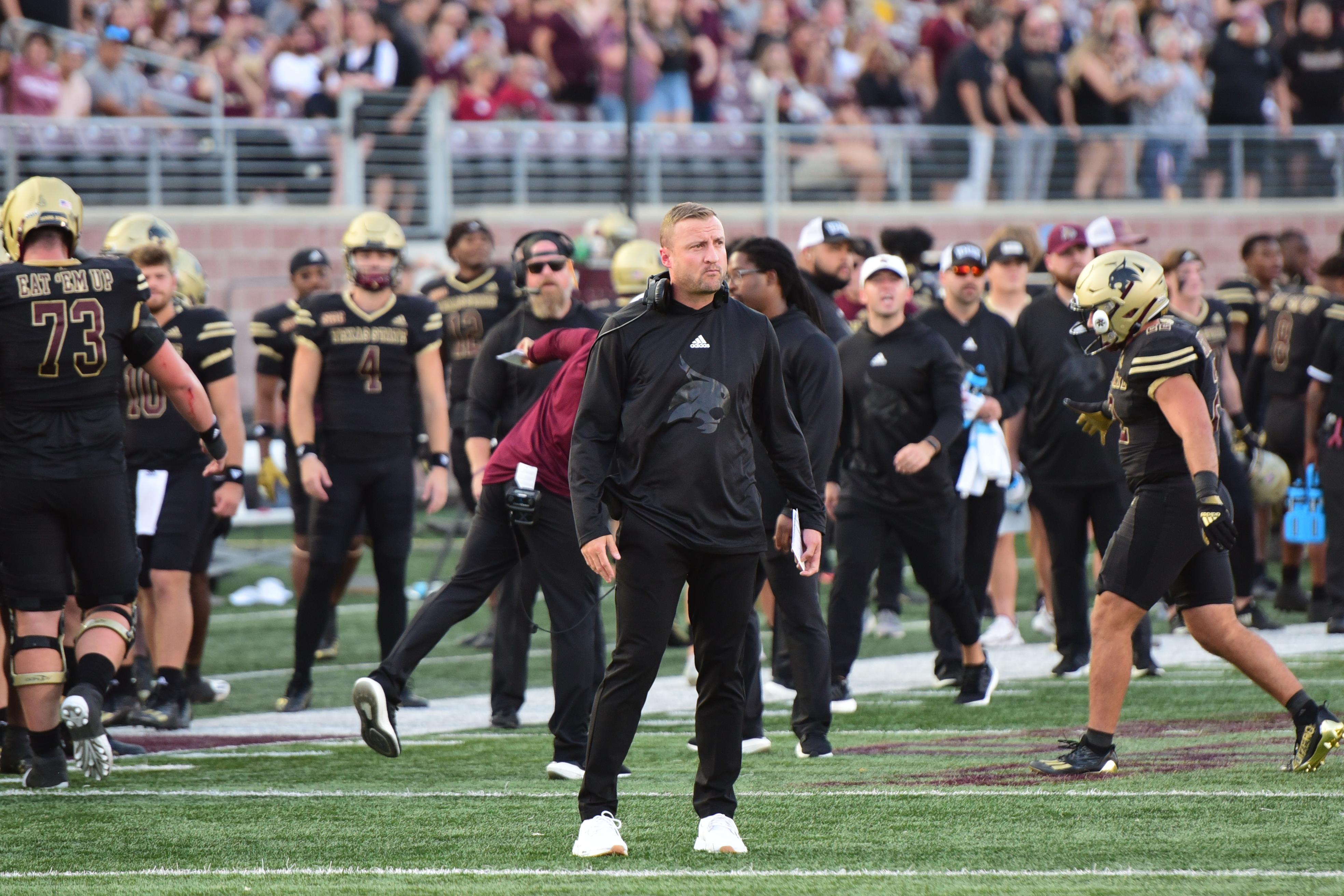 Developing Texas State Parts Ways With Head Coach Jake Spavital San Marcos Record 5268