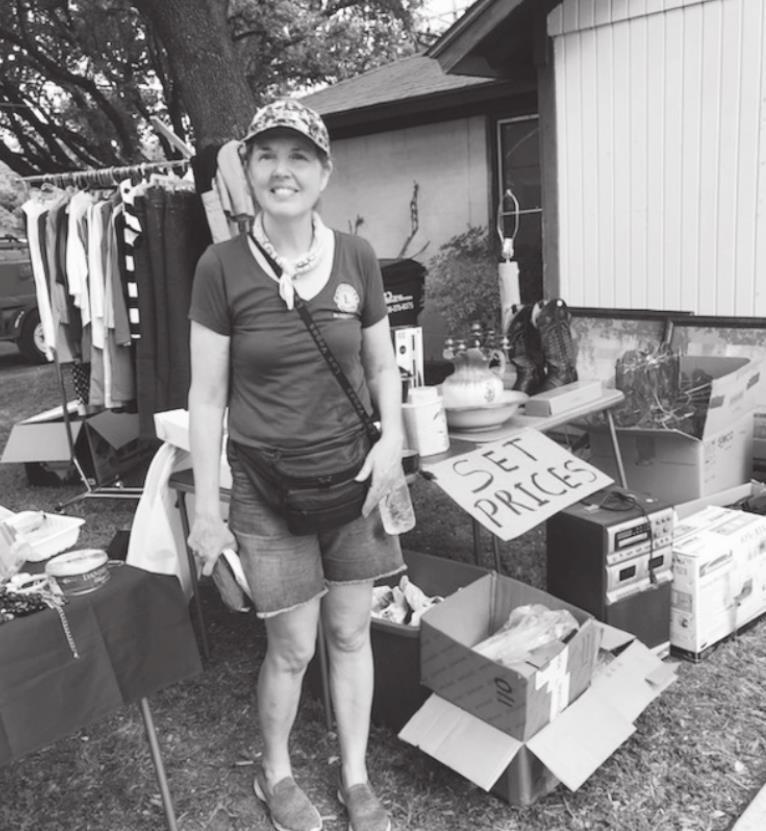 Bluebonnet Lions Club helps with Sara Wynette’s Wish garage sale
